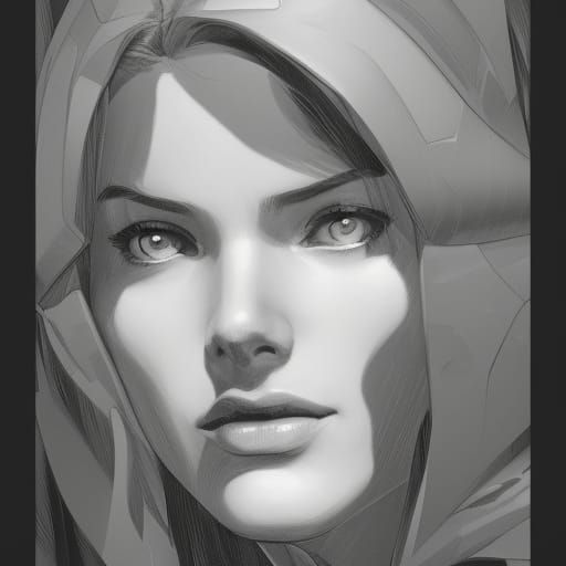 Lois Lane Portrait in Hyperdetailed Digital Art