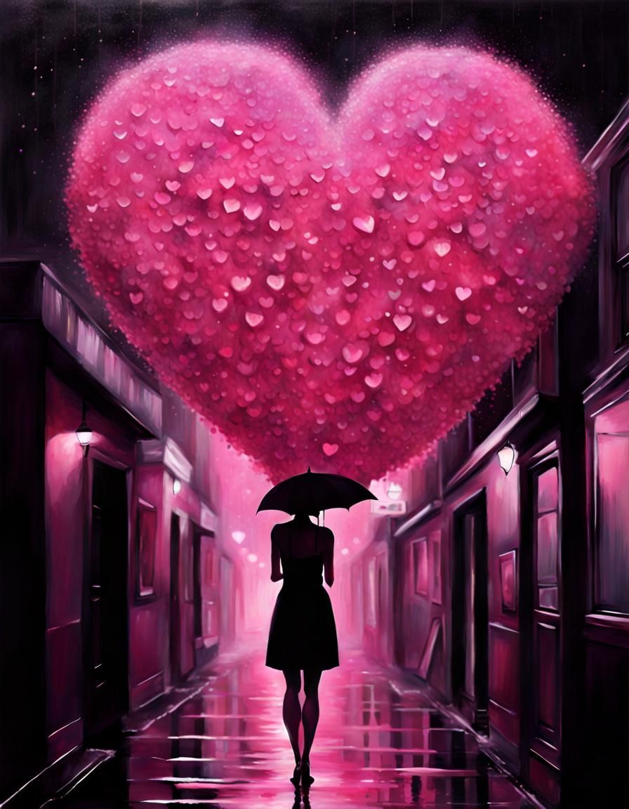 Glowing Figure in Dark Room: Minimalist Art