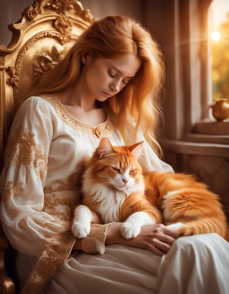 Intimate Portrait of Closed Eyes