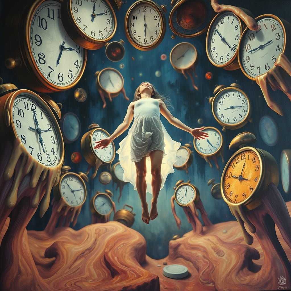 Surrealist Masterpiece of Timelessness