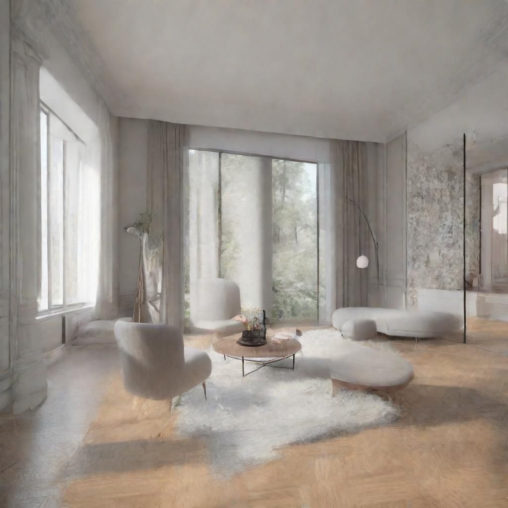 Abstract Image Generated From Minimalist Prompt