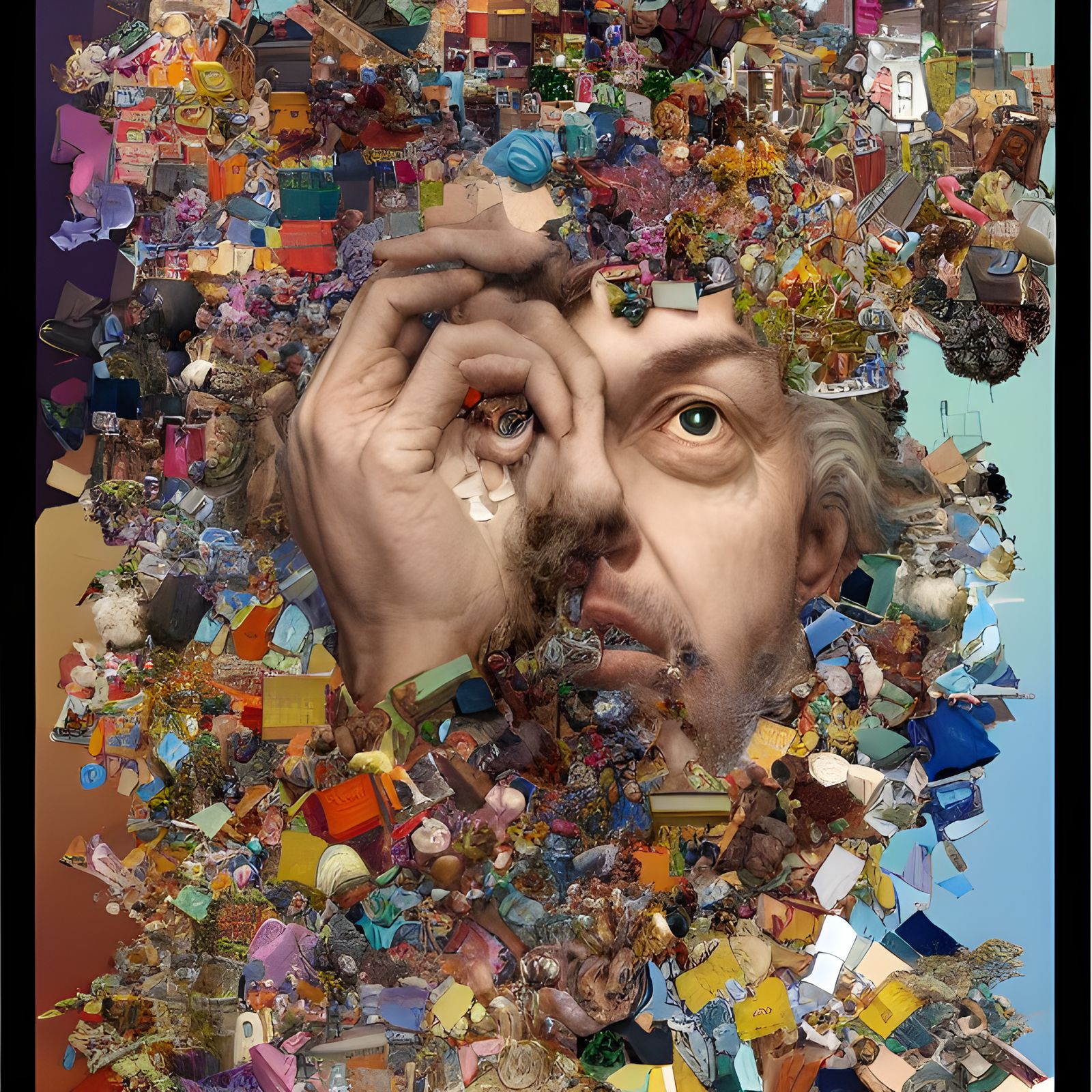 Surreal Intricate Exploration of Desire and Longing