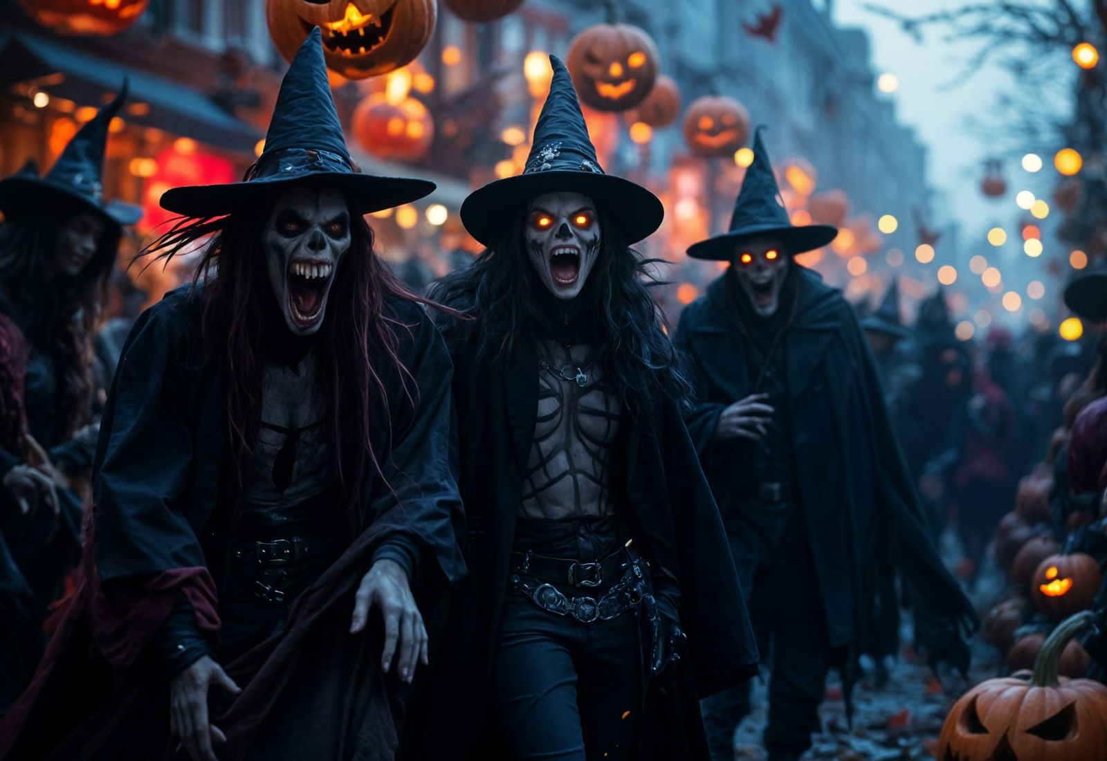 Monster Parade Celebration in High Resolution Photography