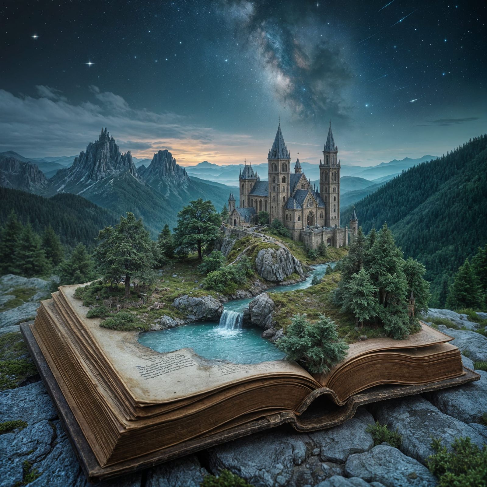 Miniature World Unveiled from Medieval Book