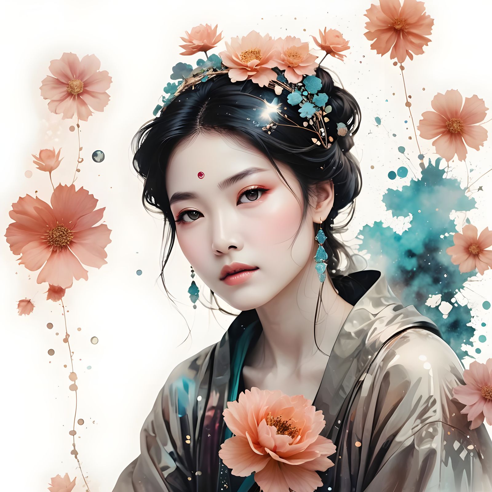 Cosmic Portal in Ethereal Soft Focus