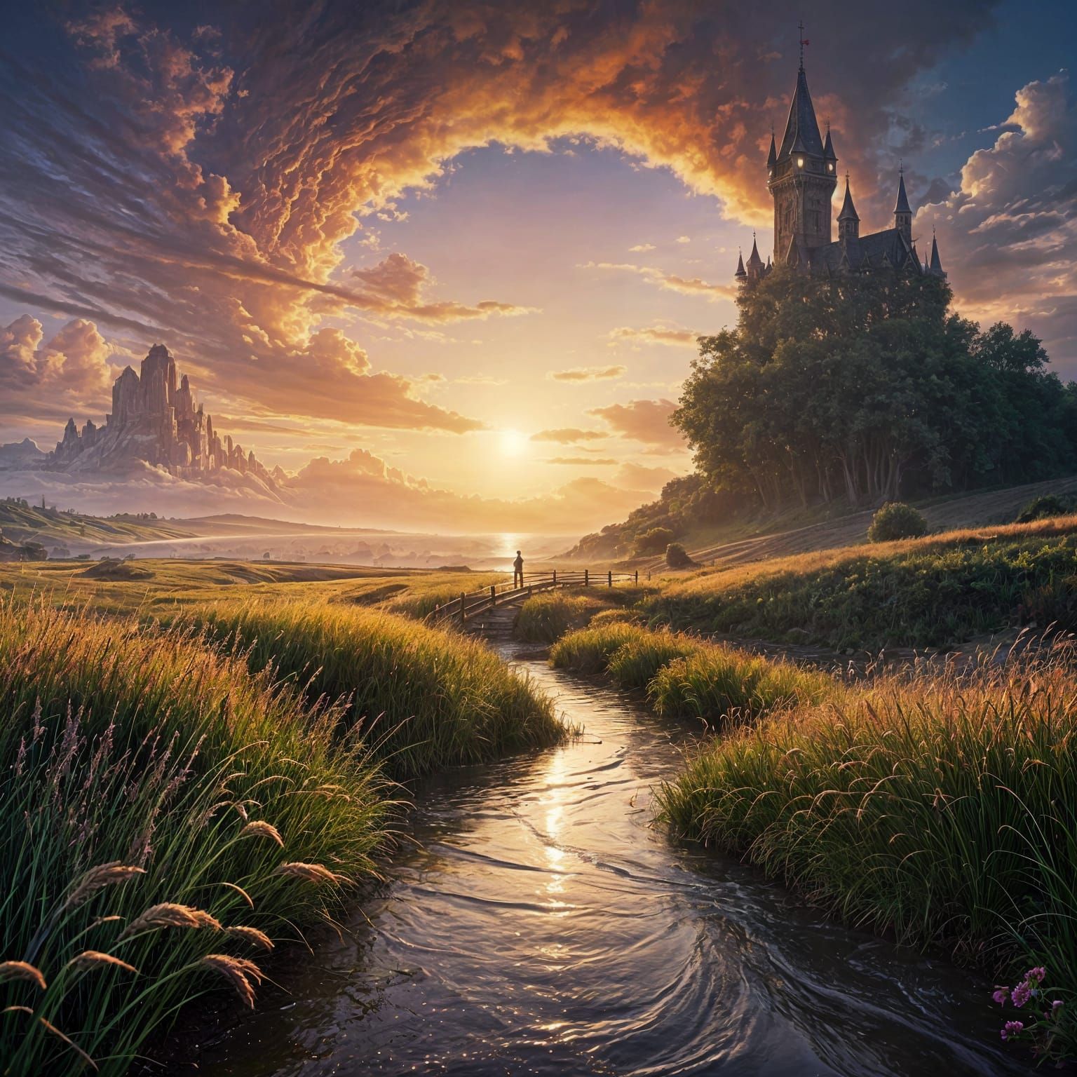 Ethereal Landscape of Self-Discovery