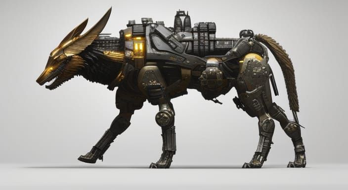 Art of the Ninja Dog!