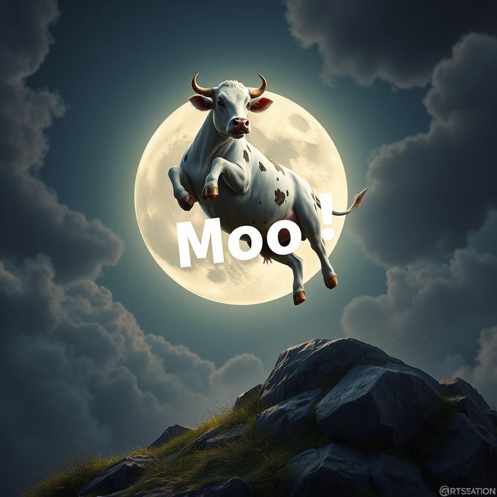 Onomatopoeia. The cow jumped over the moon!