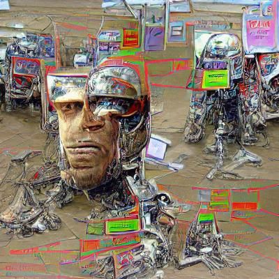 AI Generator Interprets a Self-Referential Prompt