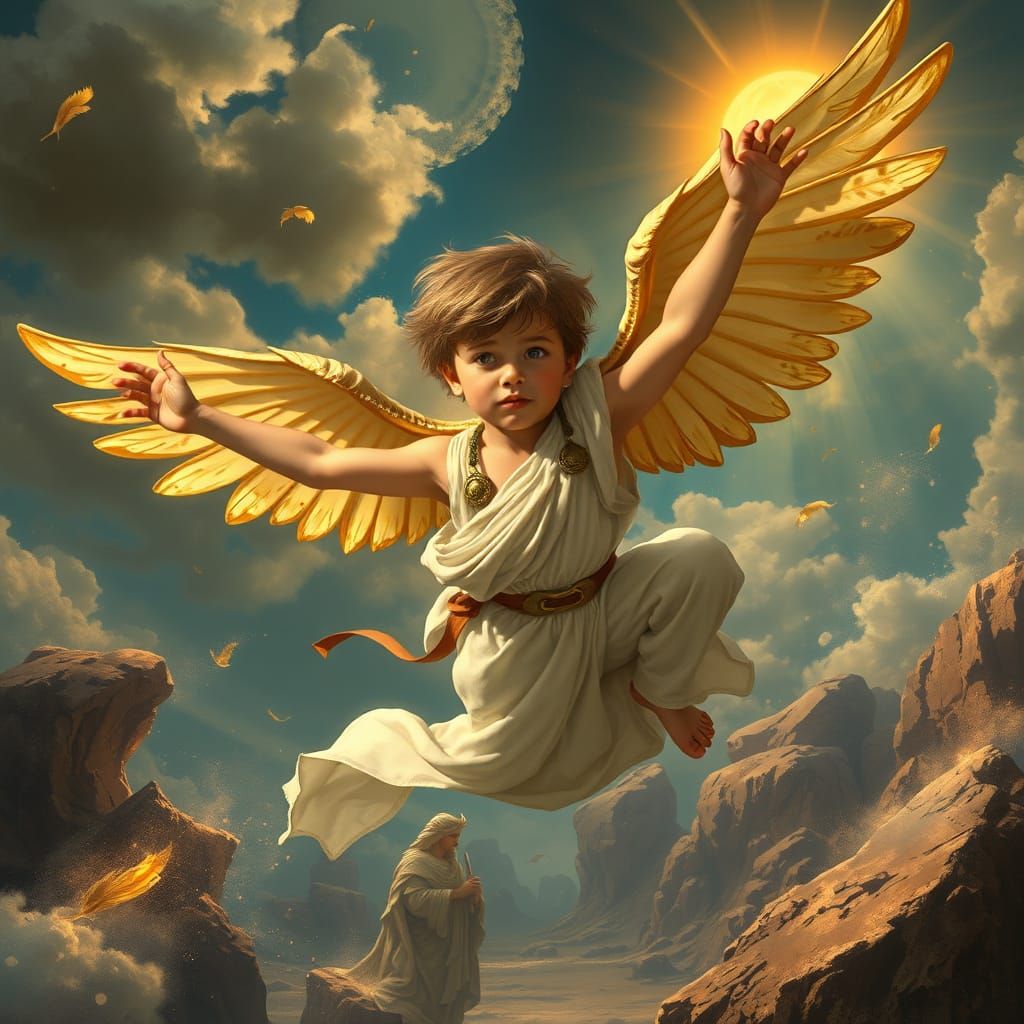 A Fallen Hero in a Divine Realm