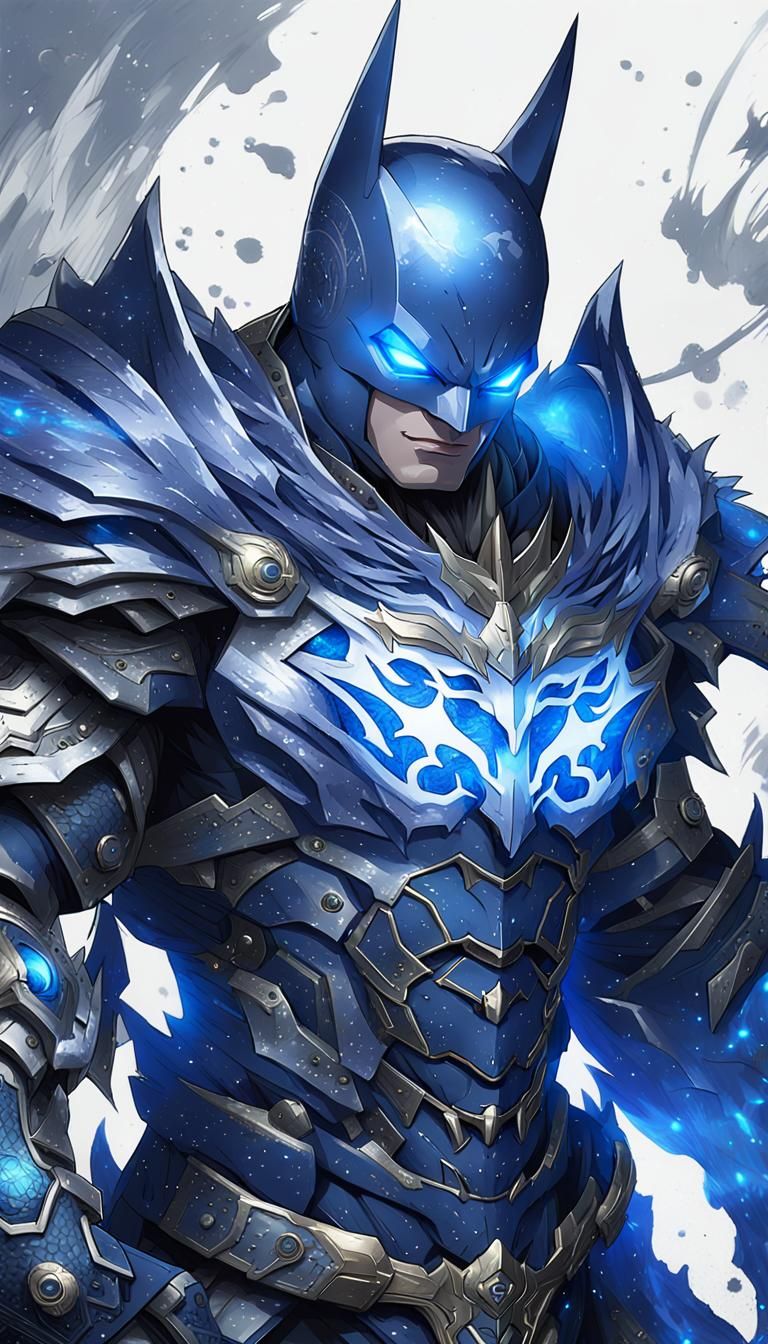 Batman in Kirin Armor: Anime Concept Art
