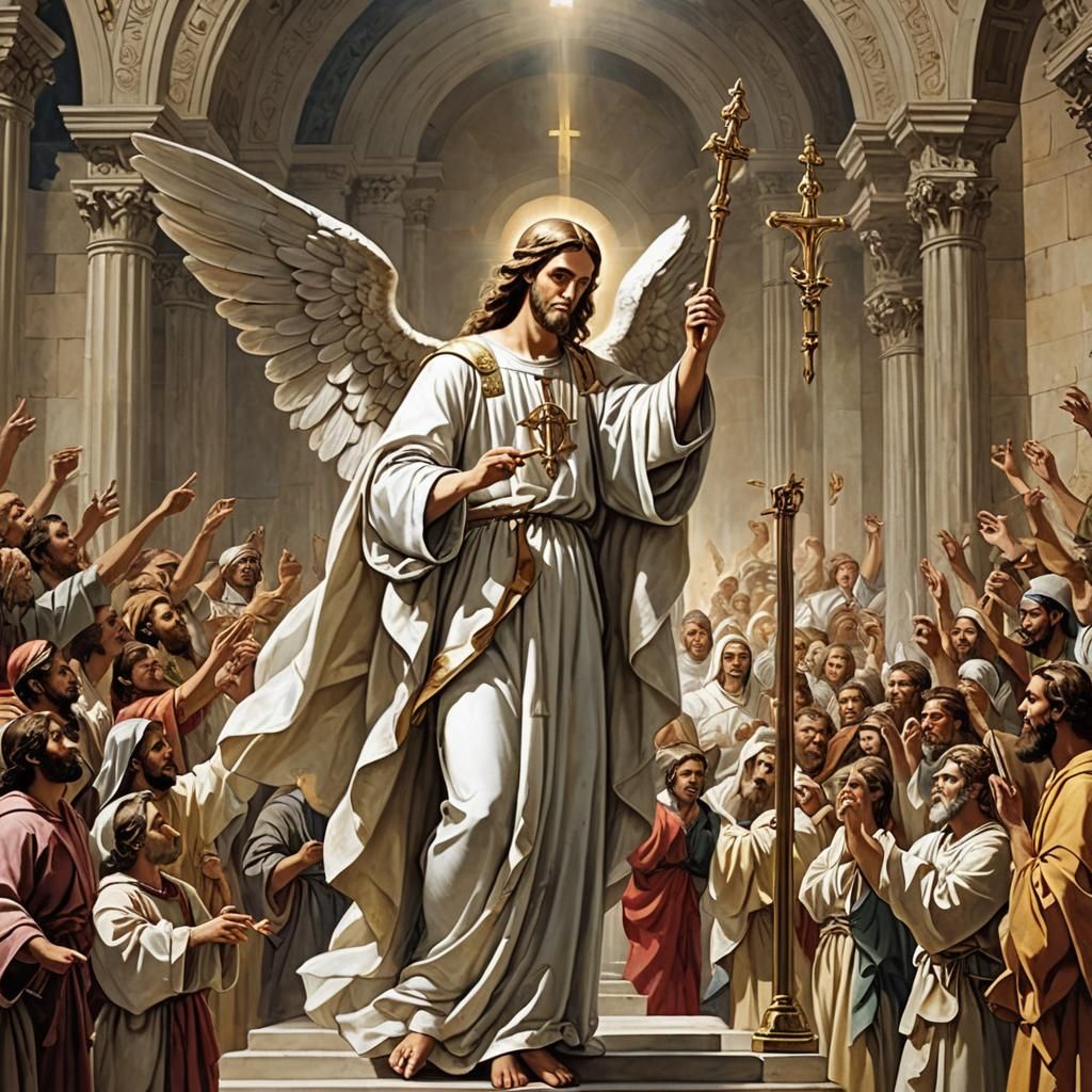 Measuring the Temple of God: A Biblical Scene