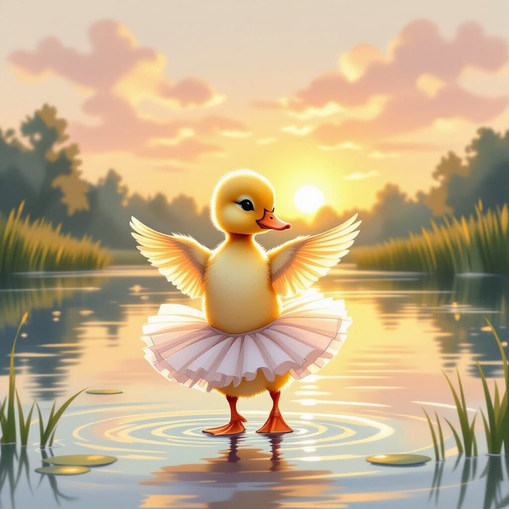 Dancing in the water