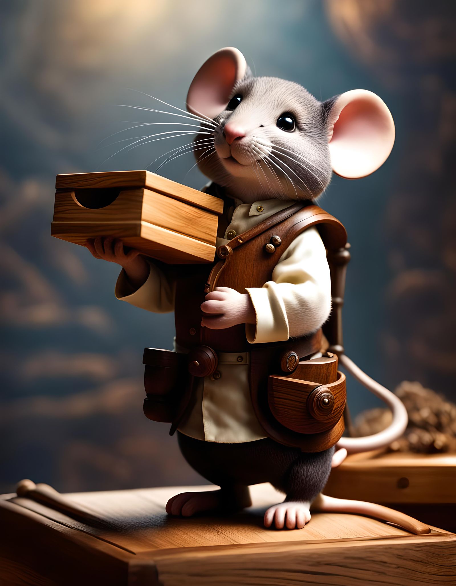 Dapper Mouse Artisan and Woodworker