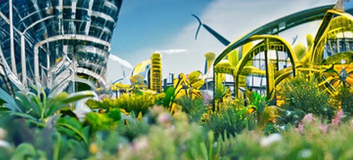 Solarpunk Utopia: Green City of the Future
