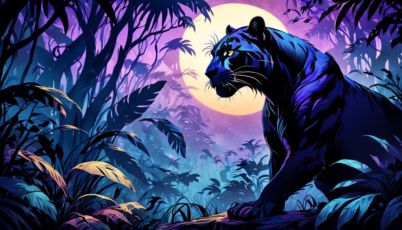 Shadow-hunter - the black panther
