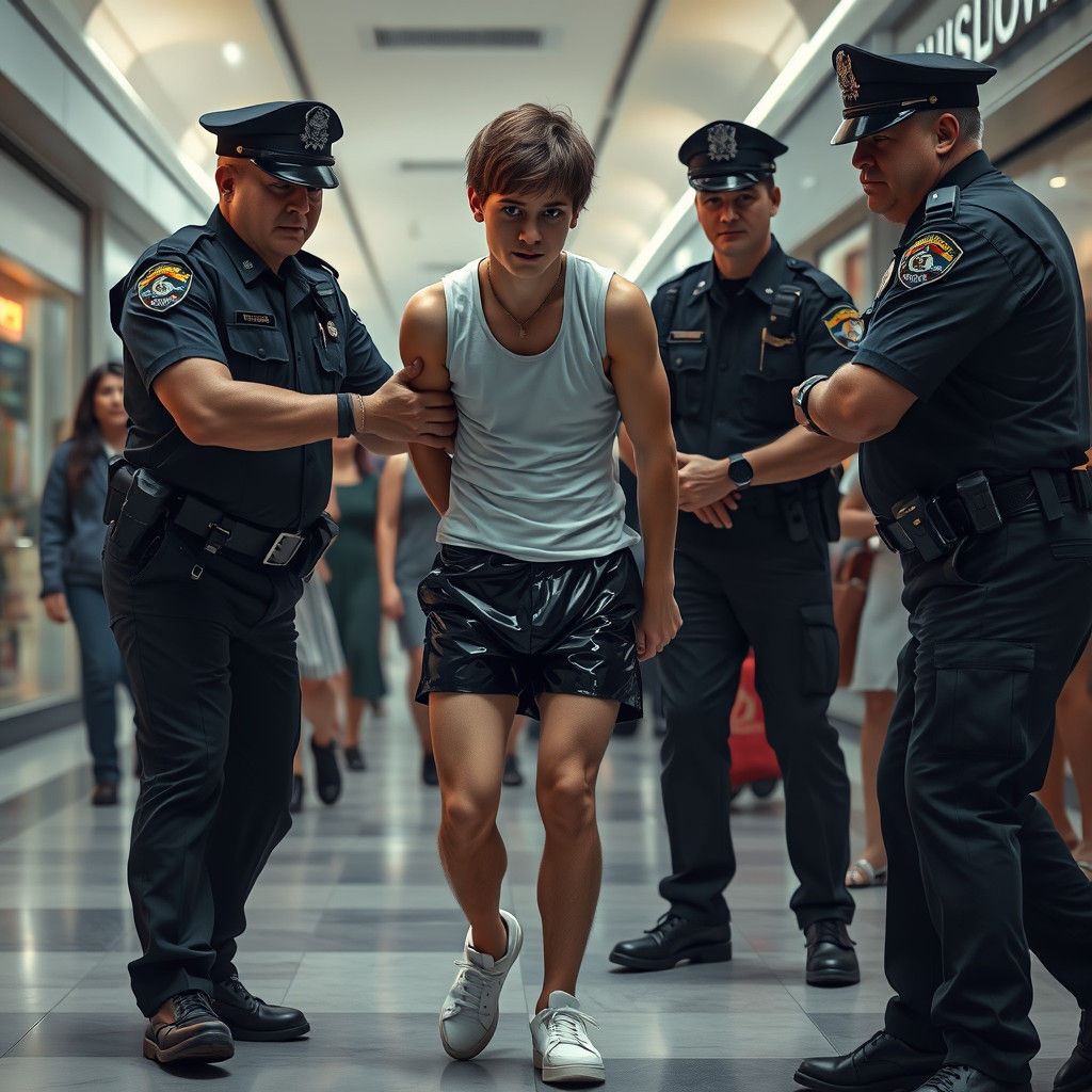 Arrest in Shopping Center: Matte Painting in Unreal Engine