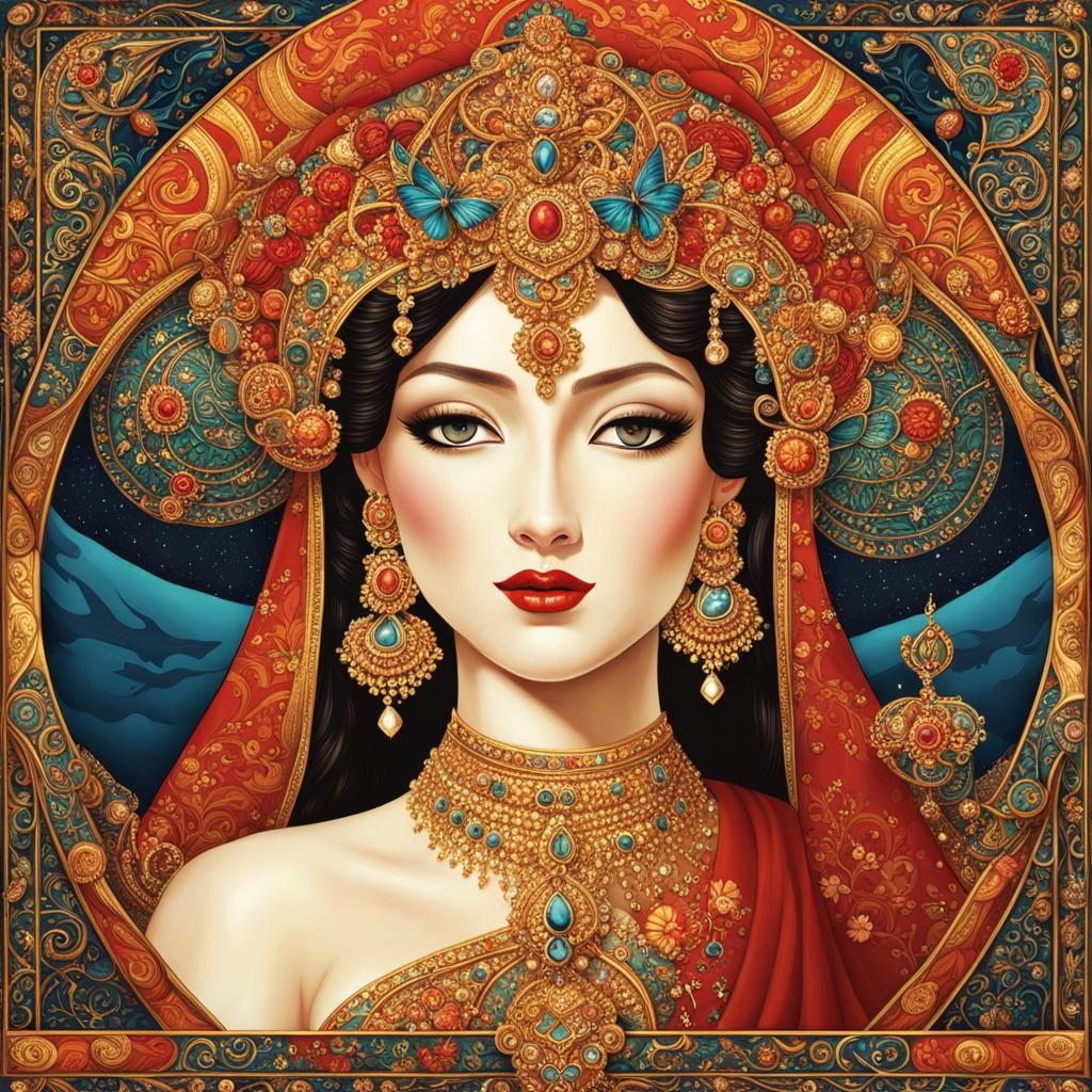 Image Described as Beautiful, Alluring and Attractive