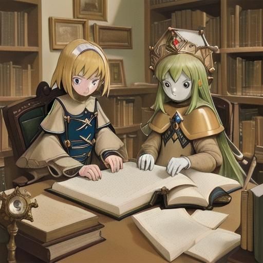 Wise and neutral keepers of knowledge who curate vast collec...