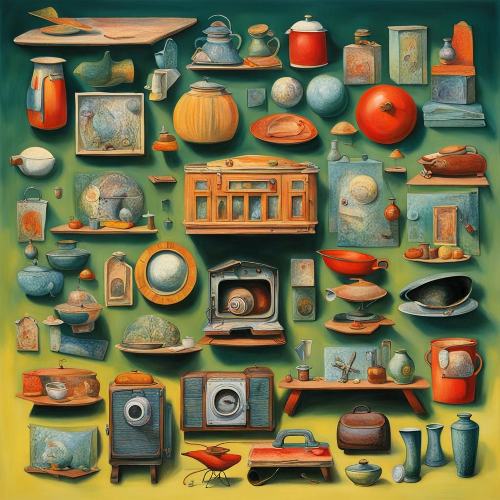 Uncanny Surreal Objects in Dreamlike Vision