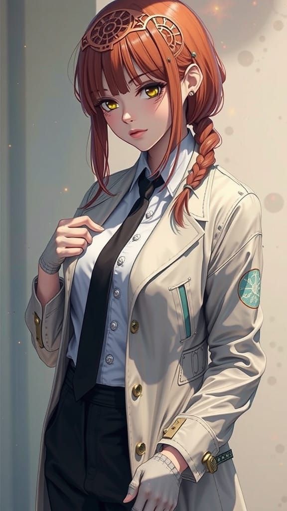 Industrial Futurist Starship in Swirling Nebula - Sci-Fi Fan...