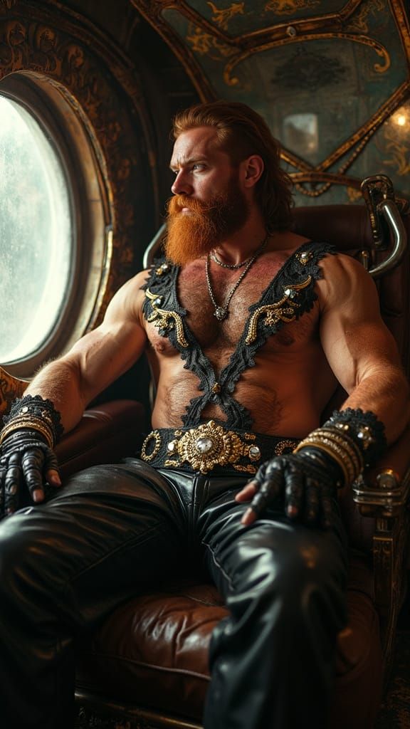 Musclebound Rokoko God Exudes Hypnotic Masculinity