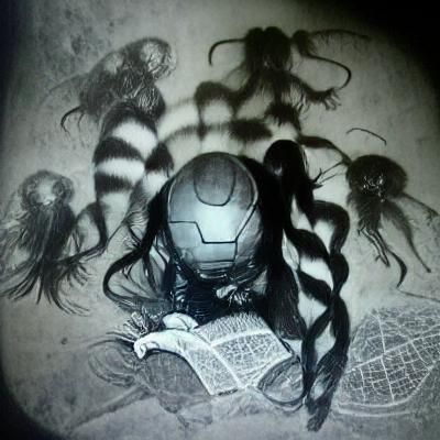 Magical Girl Transformation in Cybergoth Style