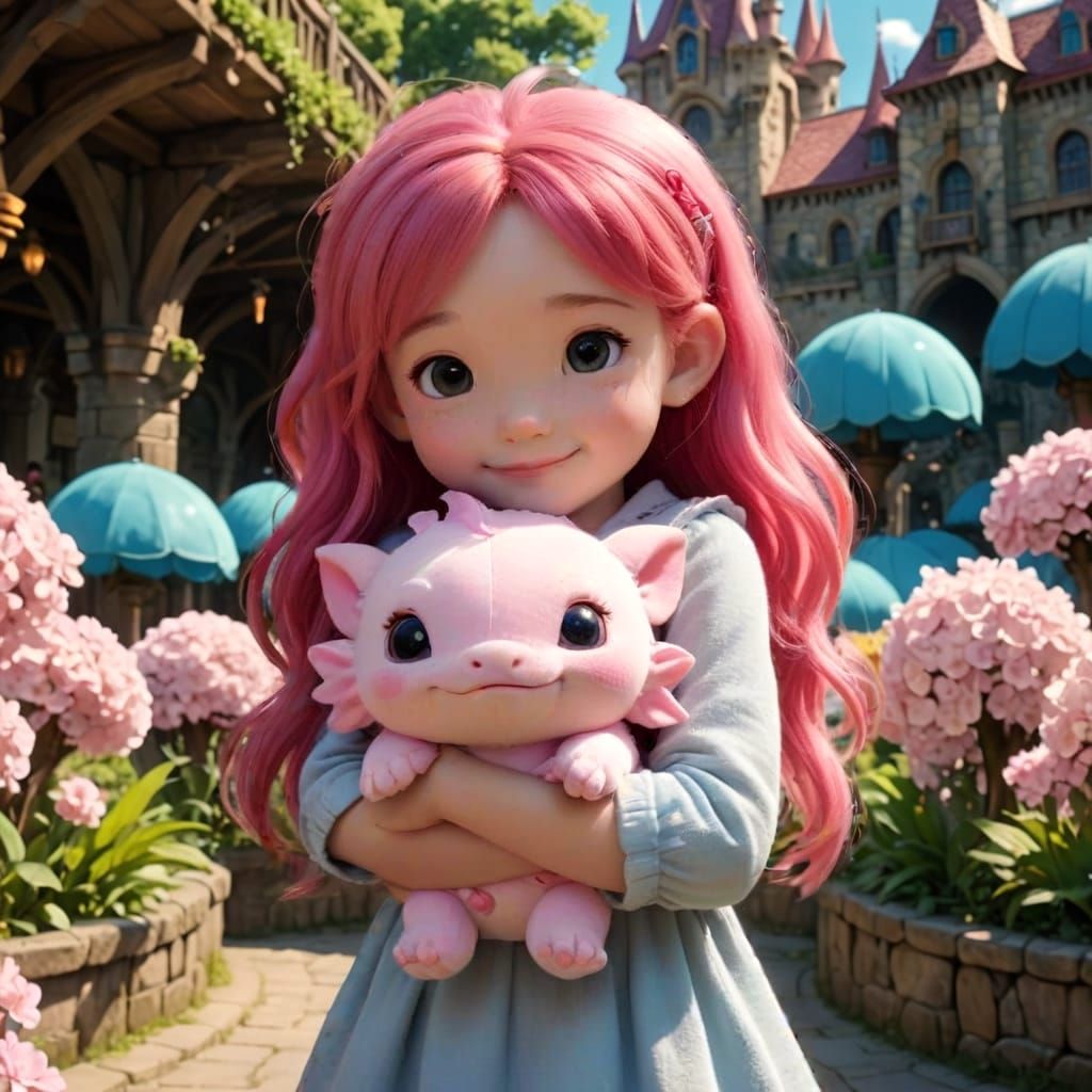Epic Fantasy Anime Masterpiece at a Disney Theme Park