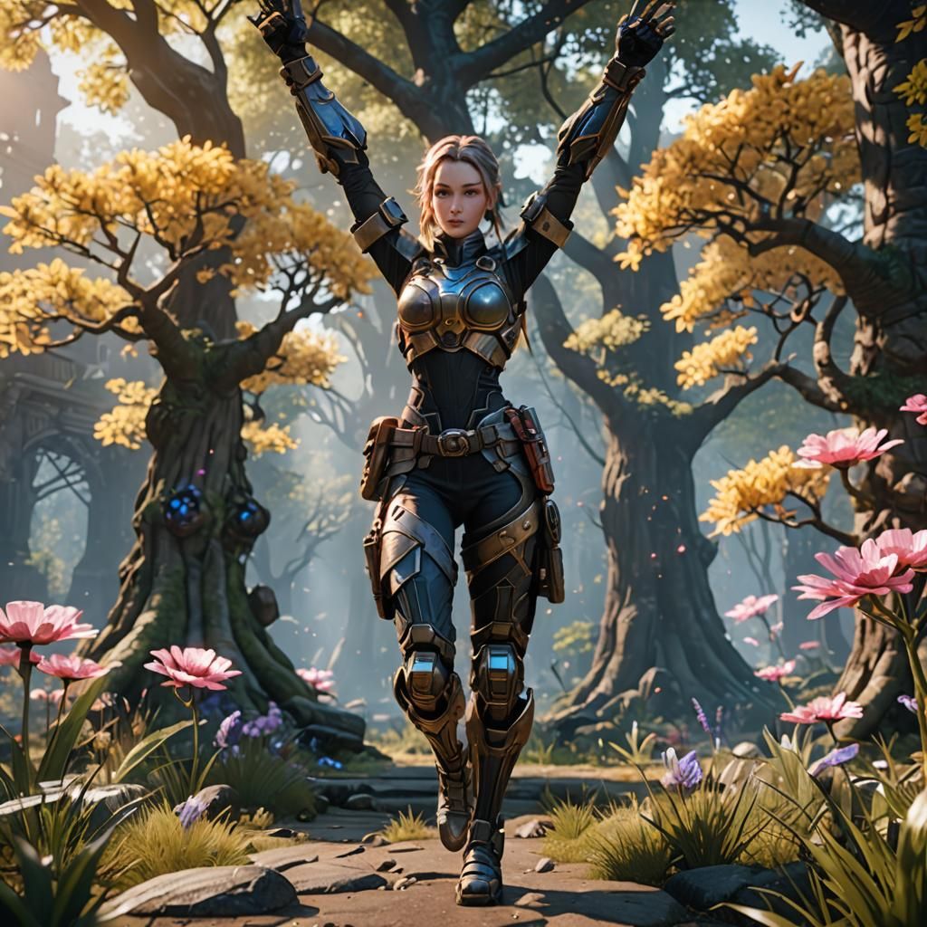 Epic 3D Videogame Graphics in 8K Resolution