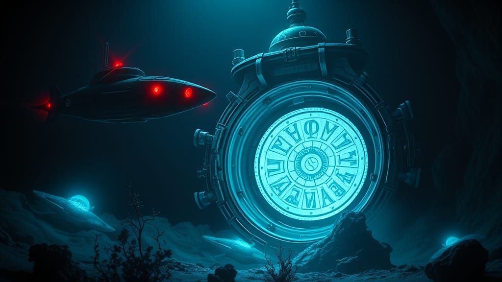 Deep Sea Alien Vault in the Abyss