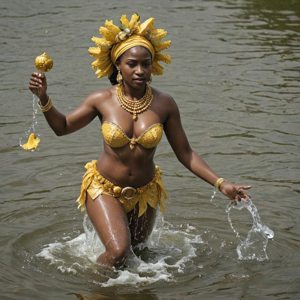 Oshun: Yoruba Goddess of Freshwater Rivers