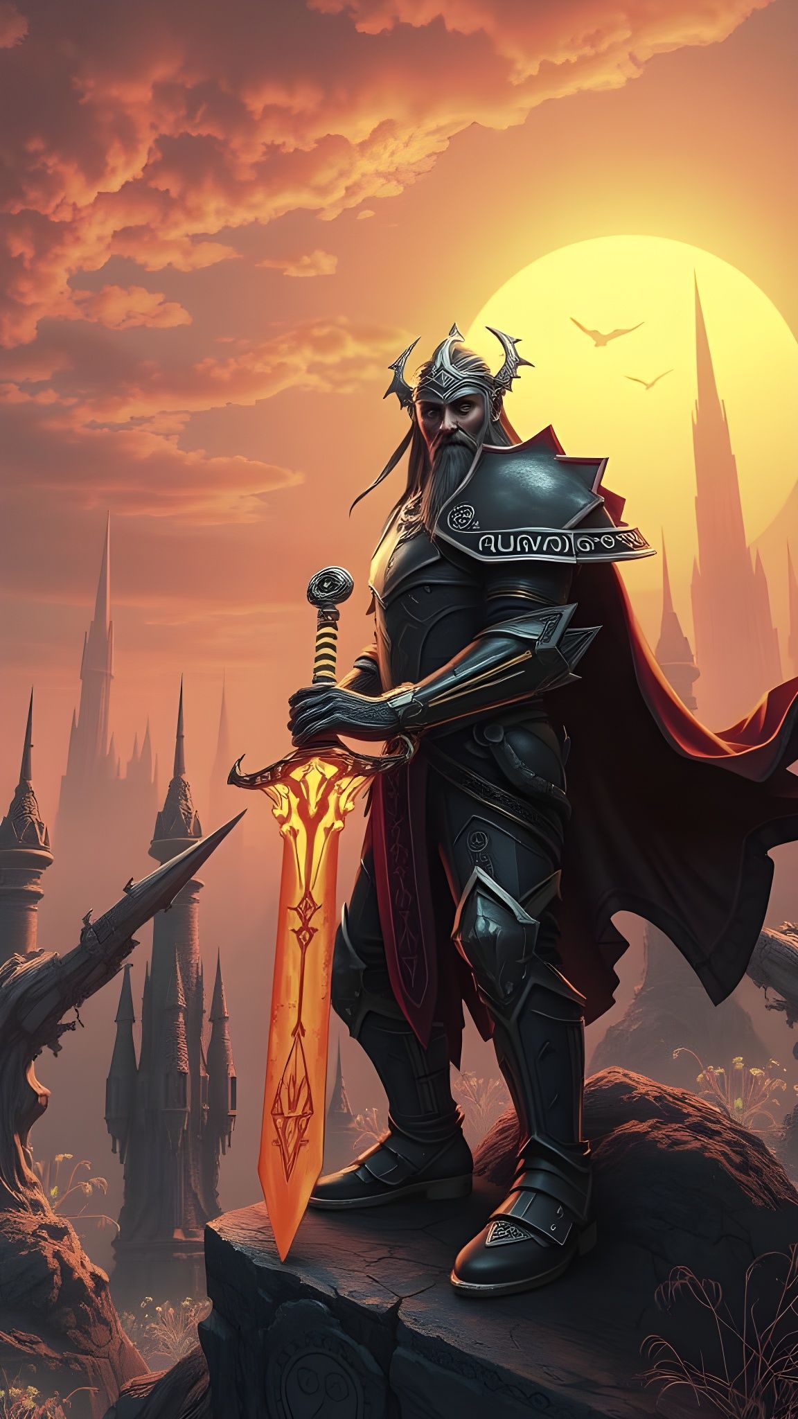 Colwyn from Krull in Dramatic 80s Style