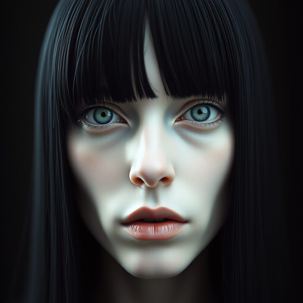 Ethereal Beauty in Dark Realism