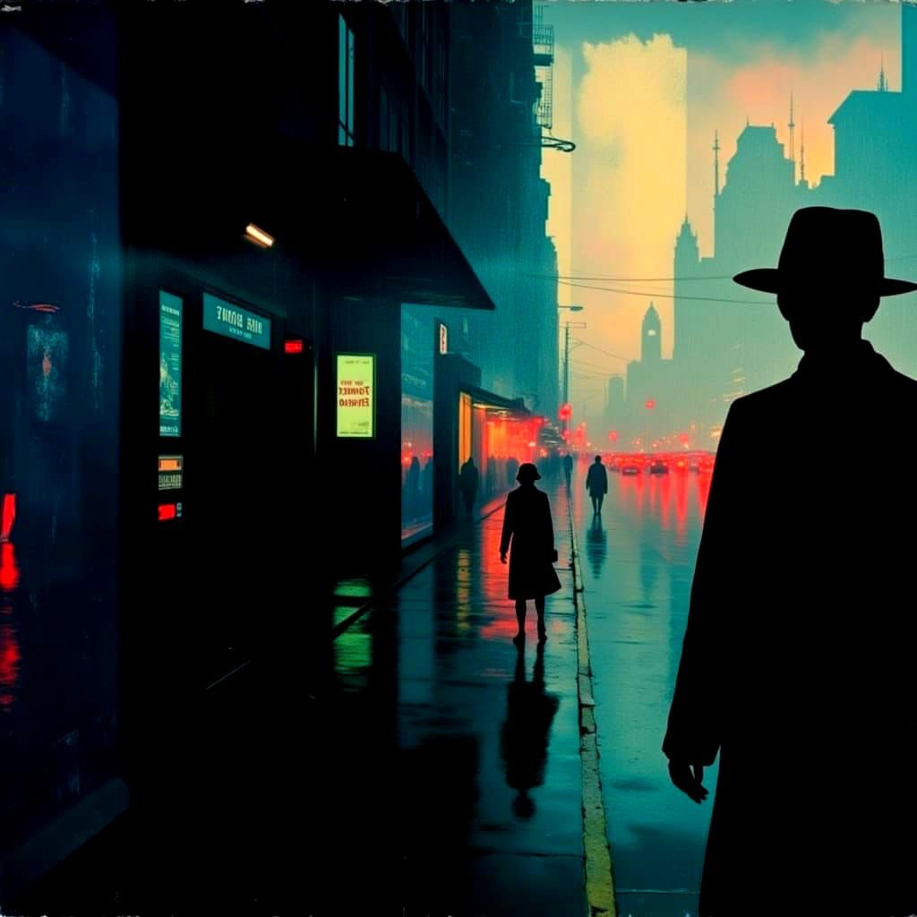 Neon Nights: Urban Decay in Synthwave Style