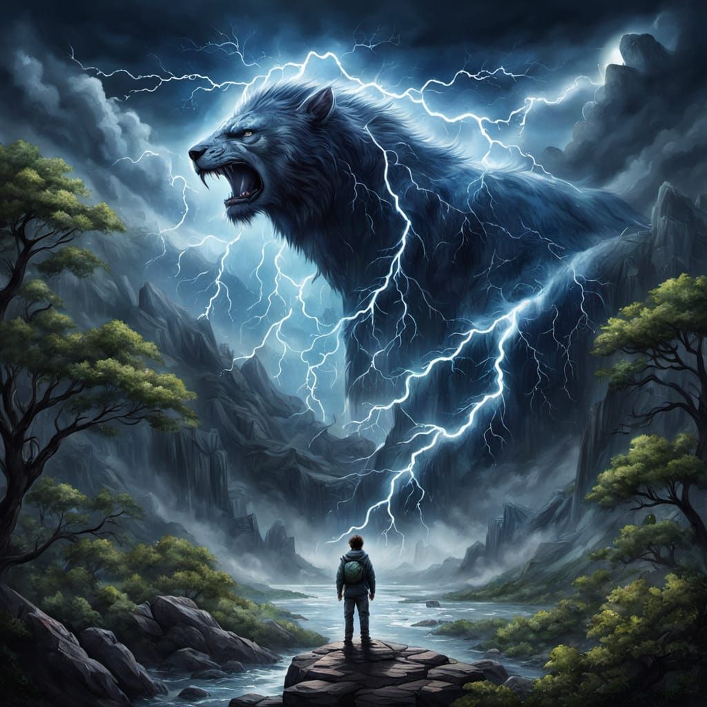 Intense Portrait of a Person Lost in Thought