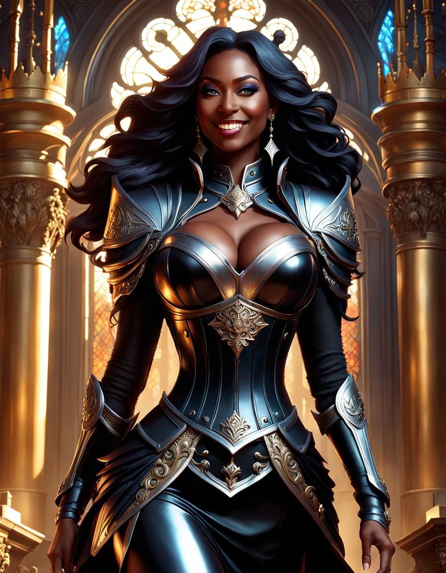 Fantasy Sorceress Movie Poster Art by Rutkowski