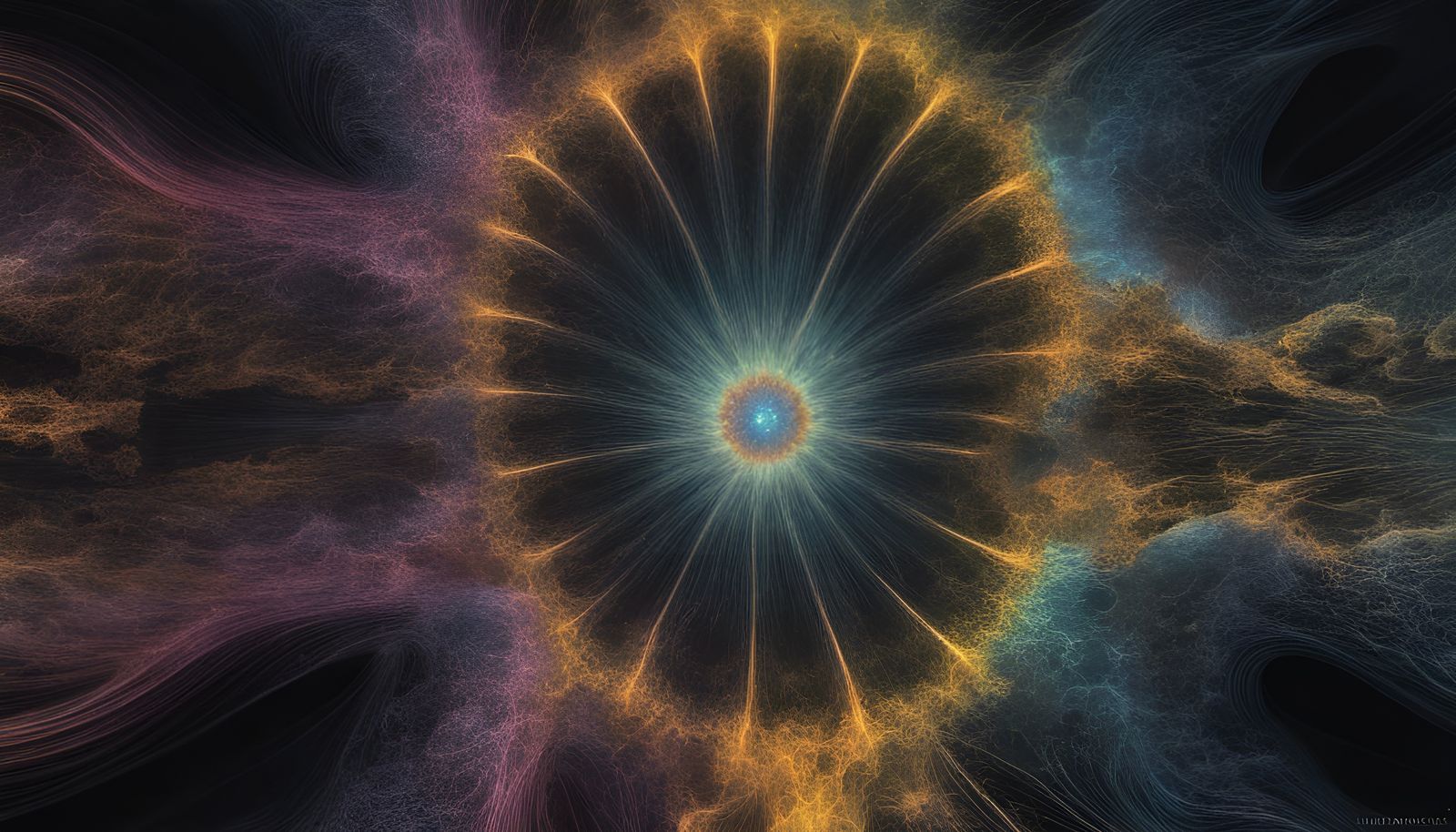 Cinematic Fractal Event Horizon in Volumetric 3D