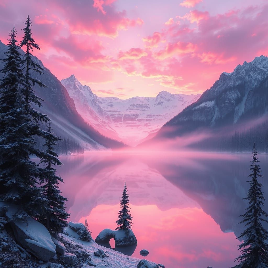 Pink hues of Sunset