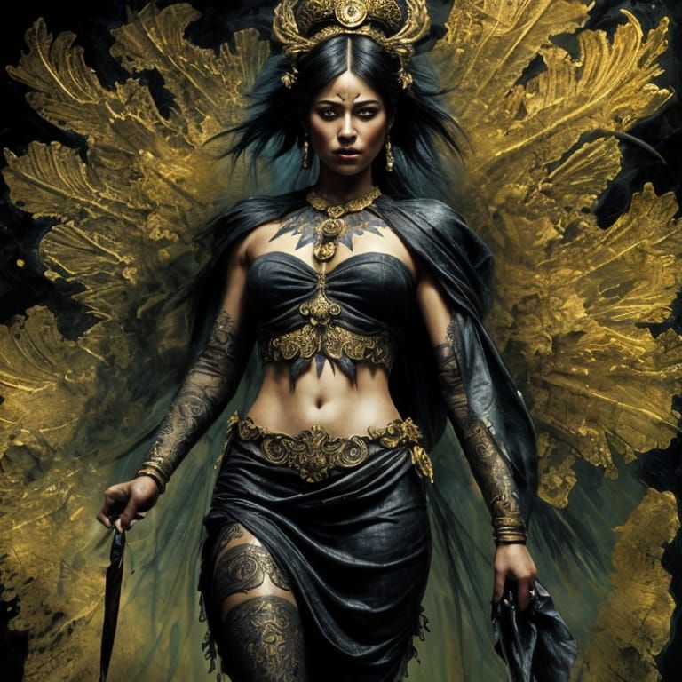 <lora:Ekta dreams:1.0> Illustration a captivating of the Greek goddess Hera.