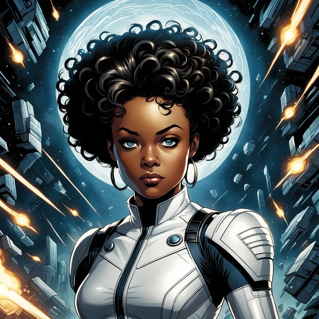 Monica Rambeau Comic Book Art