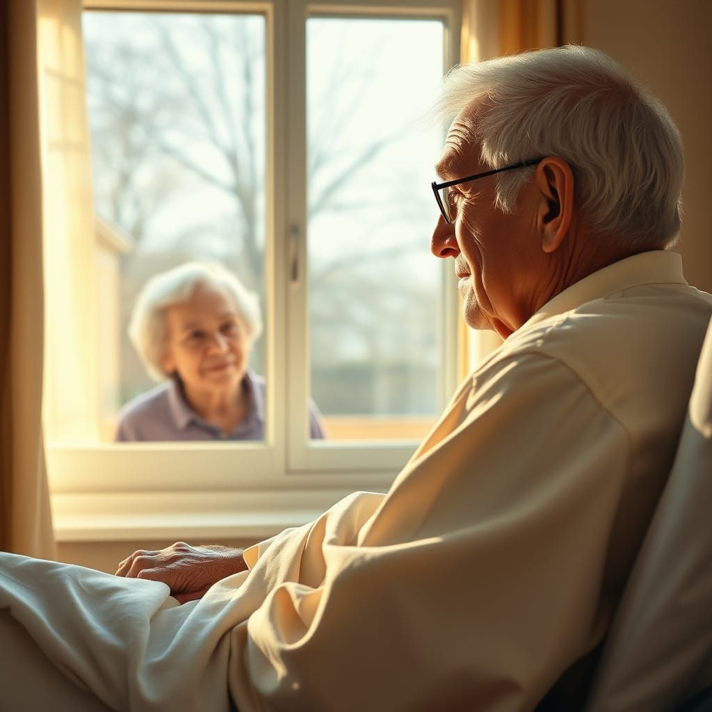 Heartwarming Hospital Visit in Rockwell Style