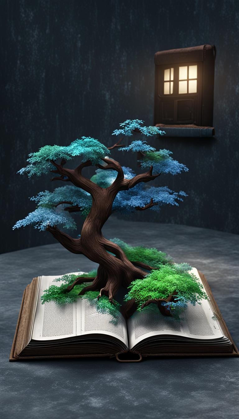 Open Book in Cinematic 8k Photorealism