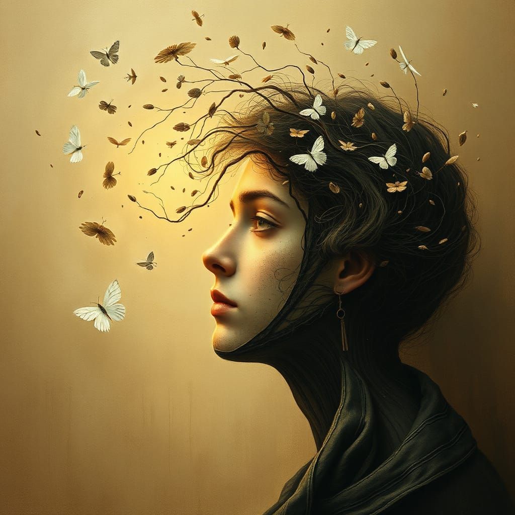 Abstract Seed of Thought: AI Generated Image