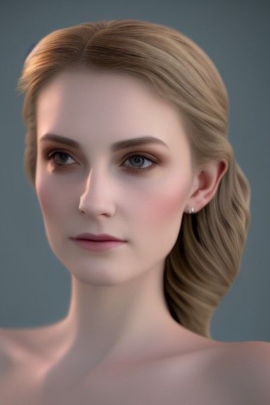 Ethereal Portrait of Juliet with Volumetric Lighting