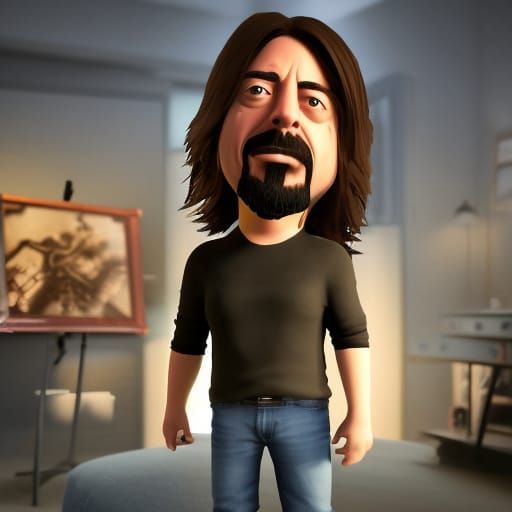 Dave Grohl Bobblehead