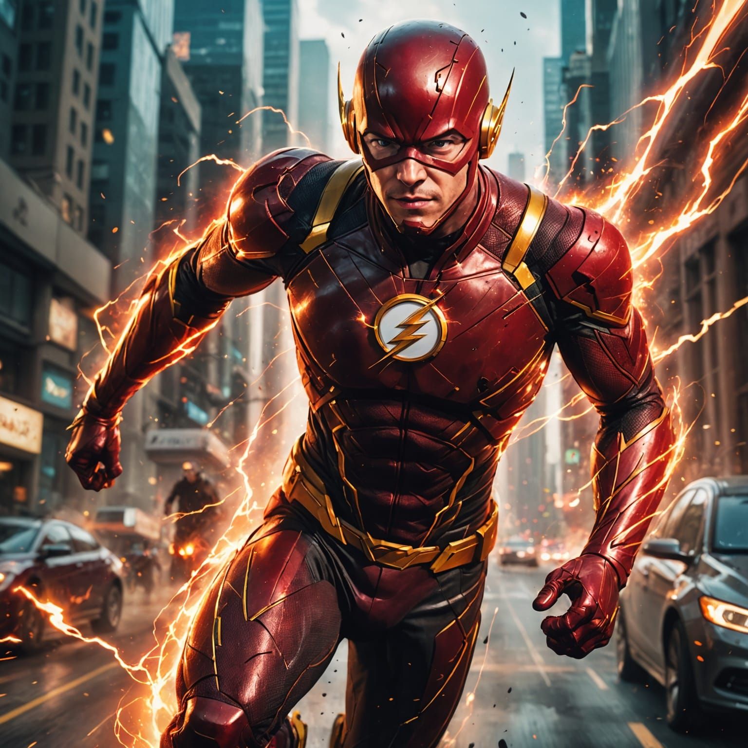 The Flash in Dynamic Action