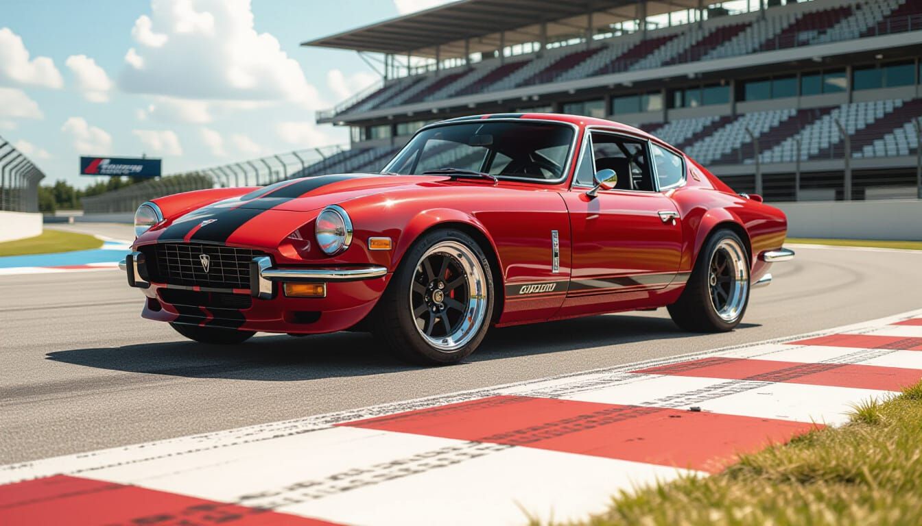Ruby Red 1969 Triumph GT6 Sports Car