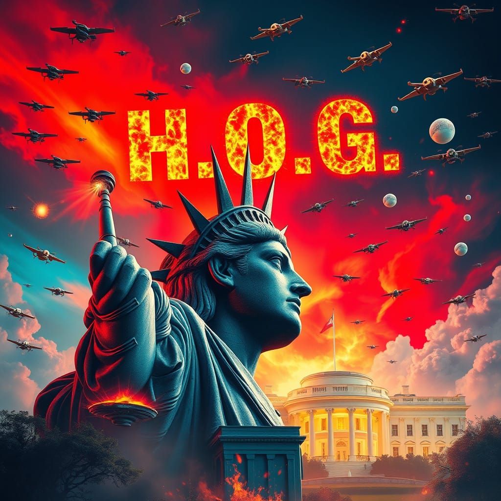 Futuristic Fleet Declares Chaos in the Skies