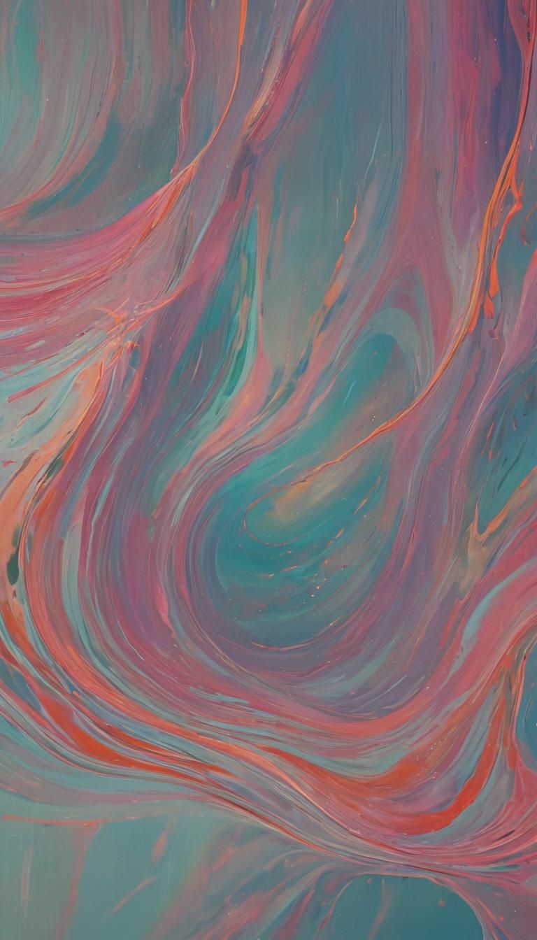 Surreal Geometric Shape Oscillates in Dreamscape