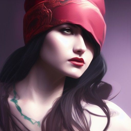 Queen of Thieves Portrait in Artgerm Style